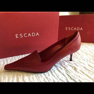 Beautiful Red Escada Heels